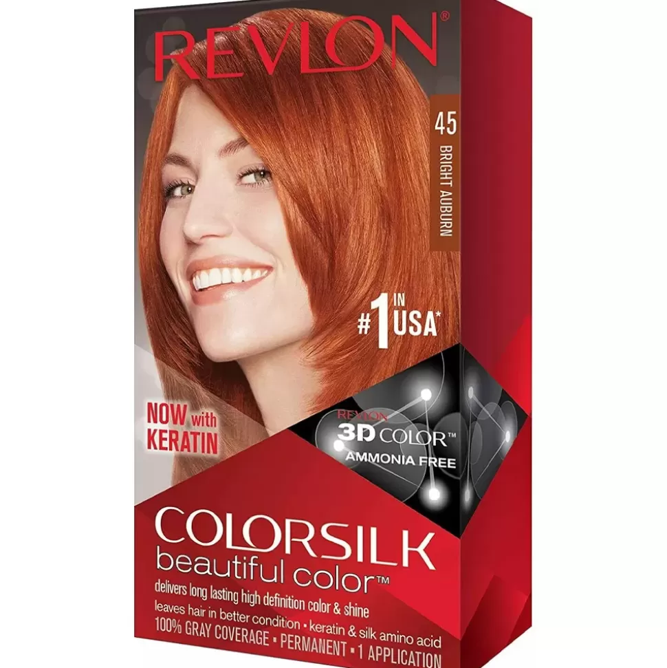 REVLON Coloration Cheveux Colorsilk - 45 Auburn Flash Sale
