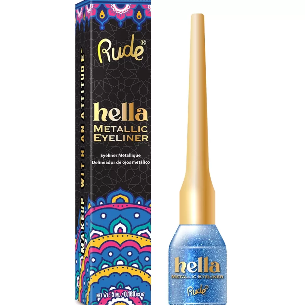 RUDE COSMETICS Eyeliner Metallique - Hella Sapphire Best Sale