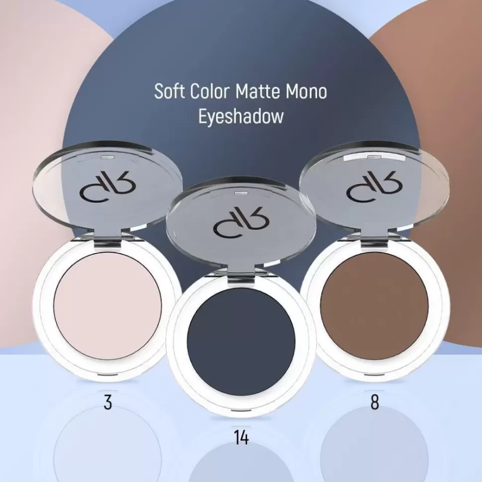 GOLDEN ROSE Fard À Paupières Soft Color Matte - 03 Beige Poudre Shop