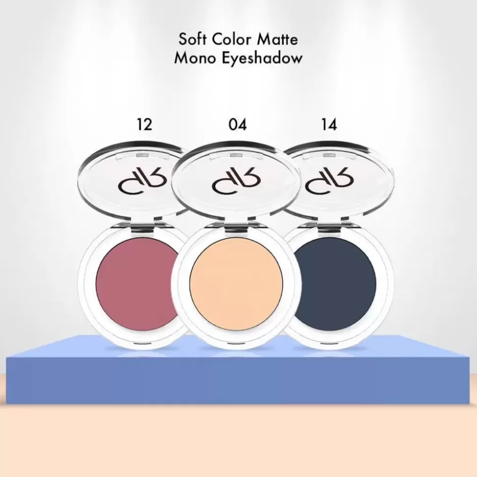 GOLDEN ROSE Fard À Paupières Soft Color Matte - 14 Deep Blue Cheap