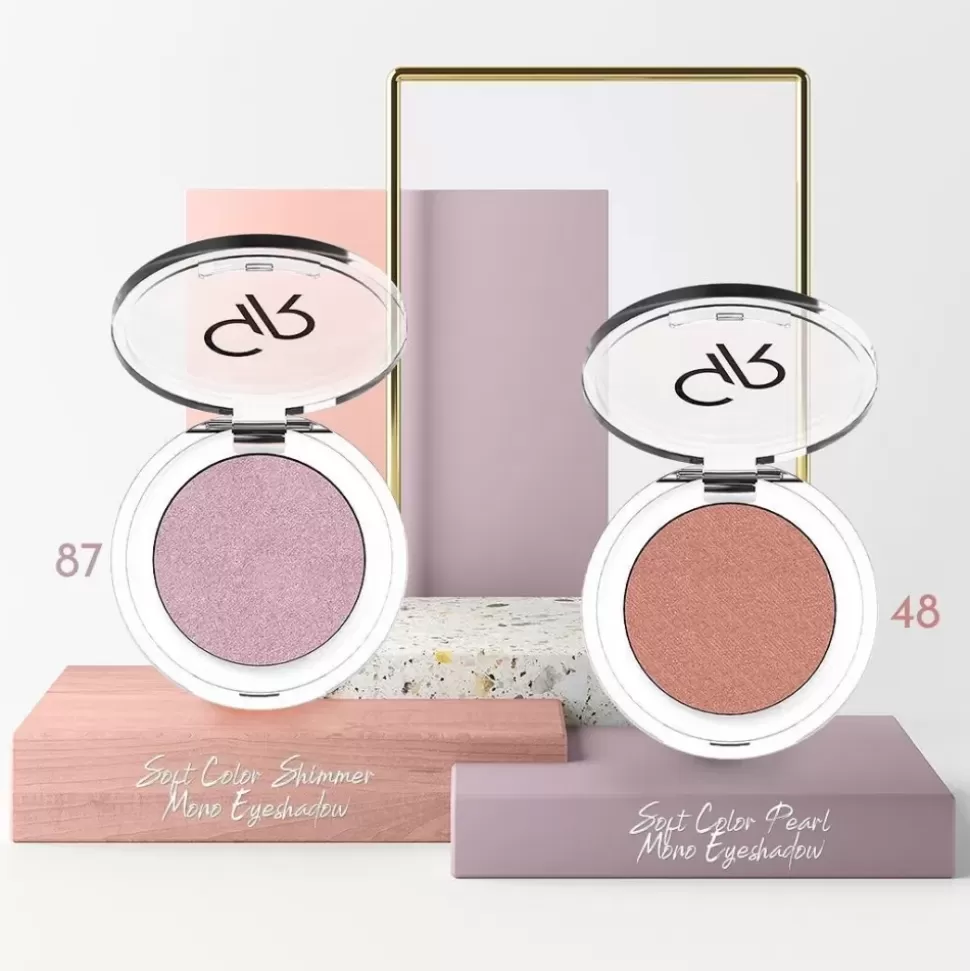 GOLDEN ROSE Fard À Paupières Soft Color Shimmer - 87 Little Lavender Clearance