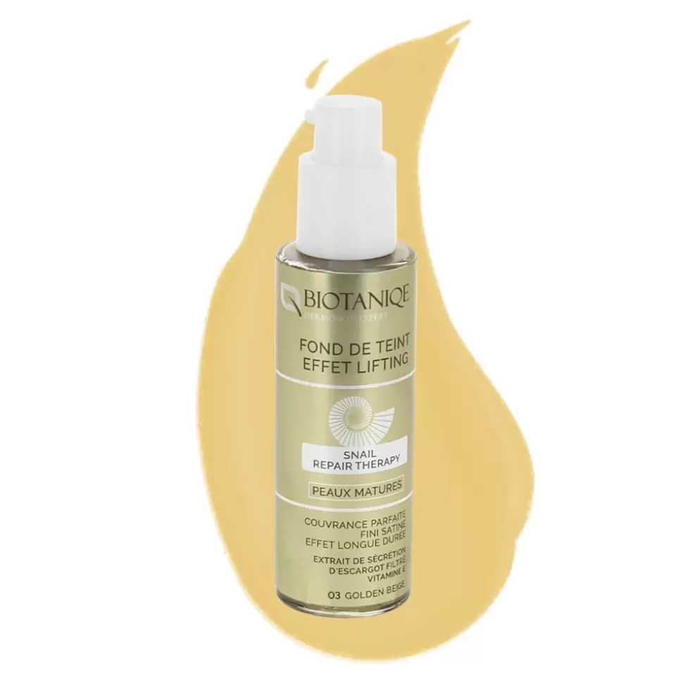BIOTANIQE Fond De Teint Lifting A La Bave D'Escargot - 03 Golden Beige Store