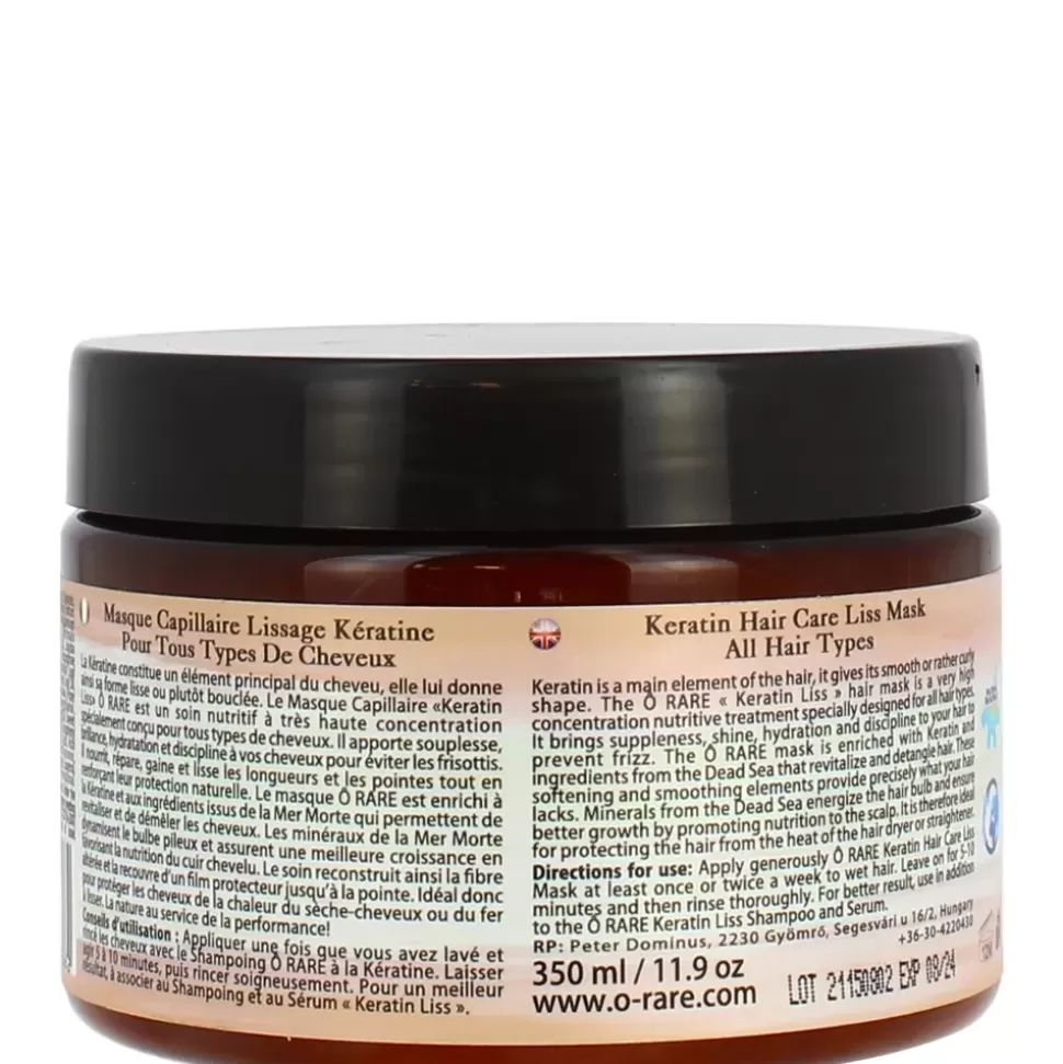O RARE Masque Keratin Liss - Tous Types De Cheveux Cheap