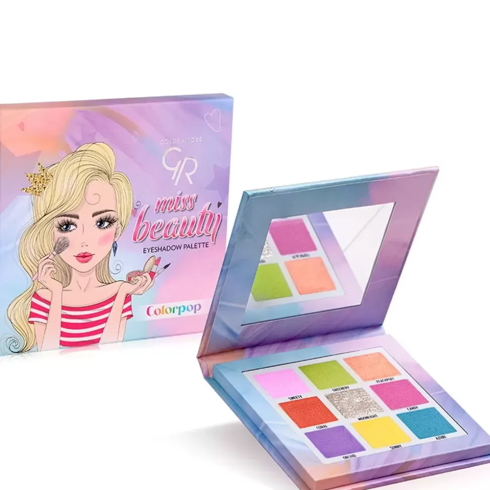 GOLDEN ROSE Palette 9 Fards A Paupières Colorpop - Miss Beauty Fashion