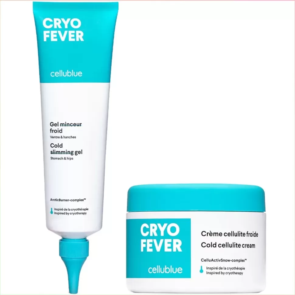 CELLUBLUE Routine Ventre Plat Et Anti Poignees D'Amour Cryo Fever Cheap