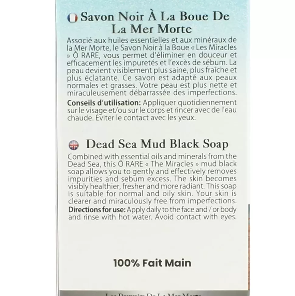 O RARE Savon Noir A La Boue De La Mer Morte - Les Miracles Best