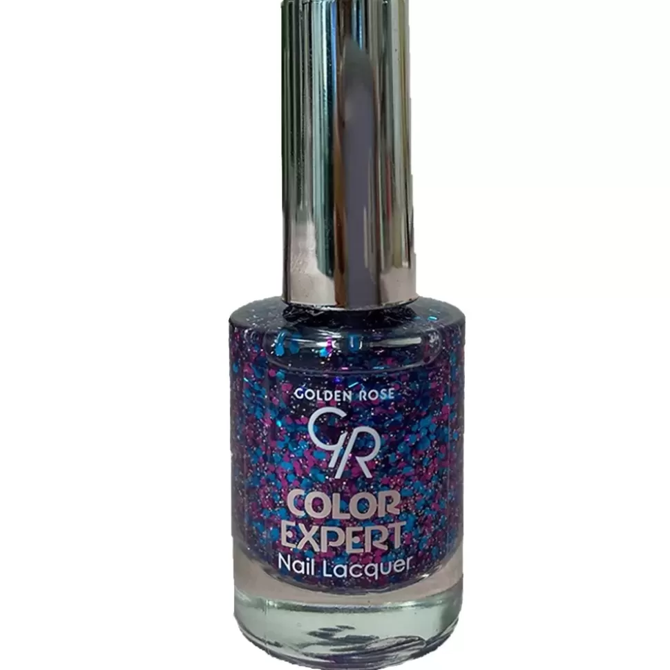 GOLDEN ROSE Vernis A Ongles Paillette Color Expert - 613 Bleu Et Violet Clearance