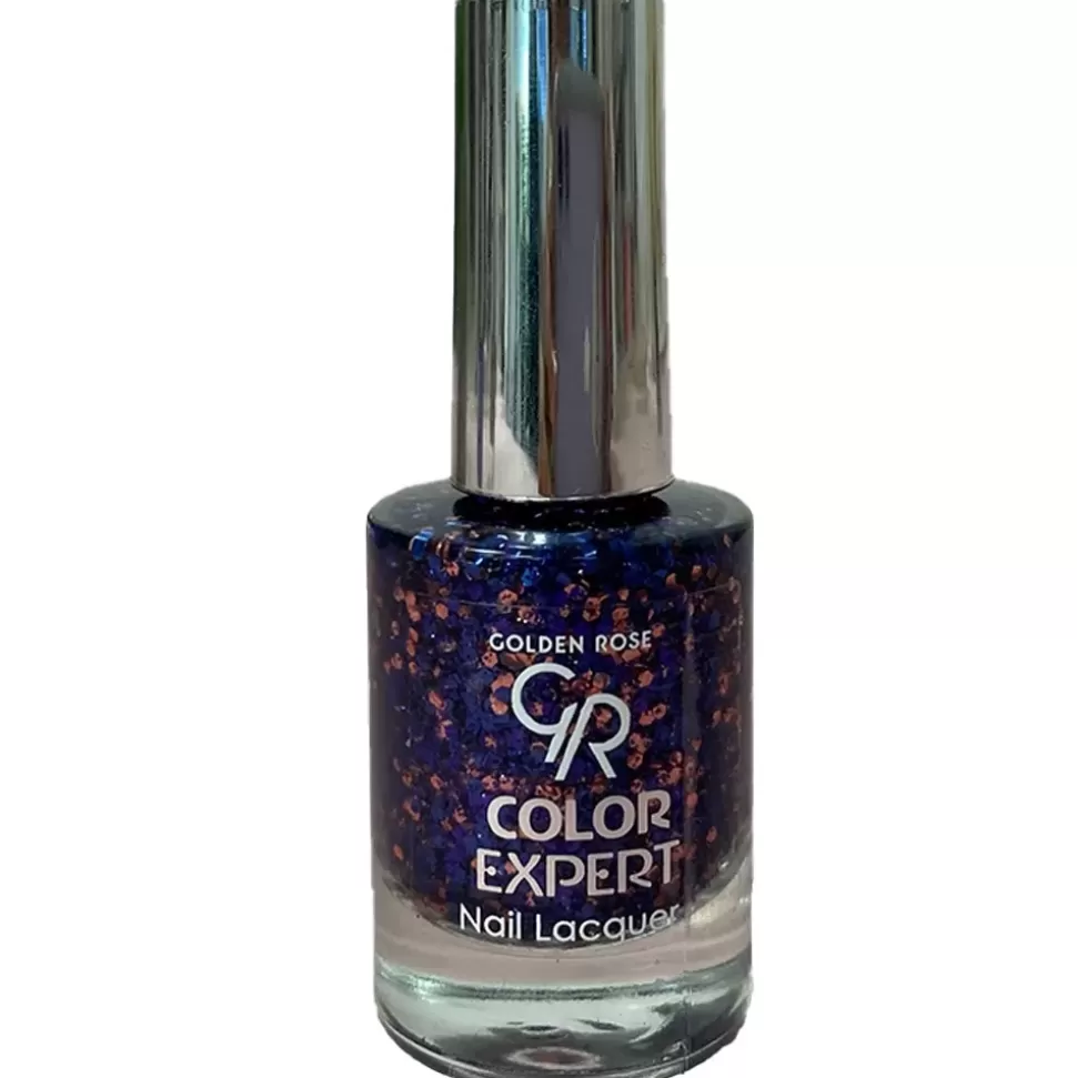 GOLDEN ROSE Vernis A Ongles Paillette Color Expert - 614 Violet Et Rose Online